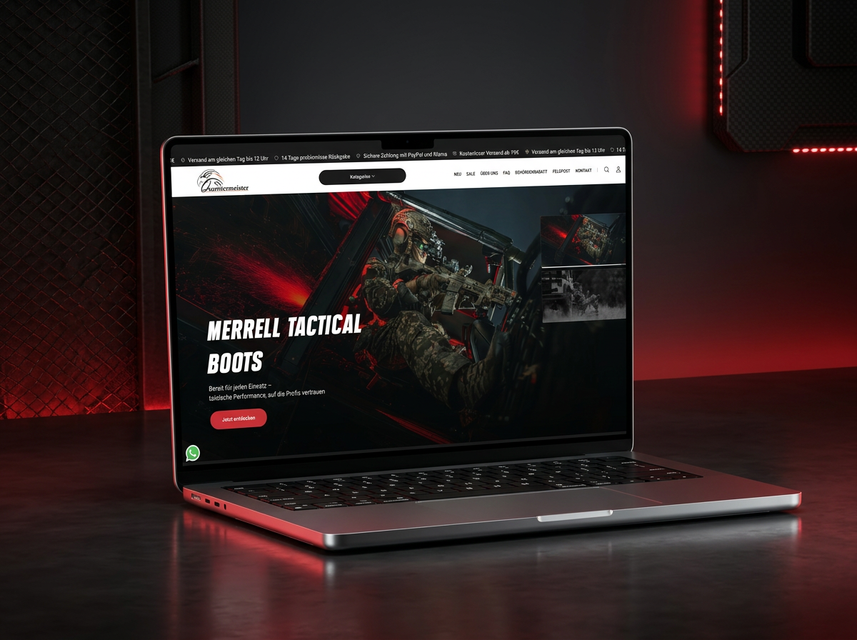 Der Quartiermeister Shopify Shop
